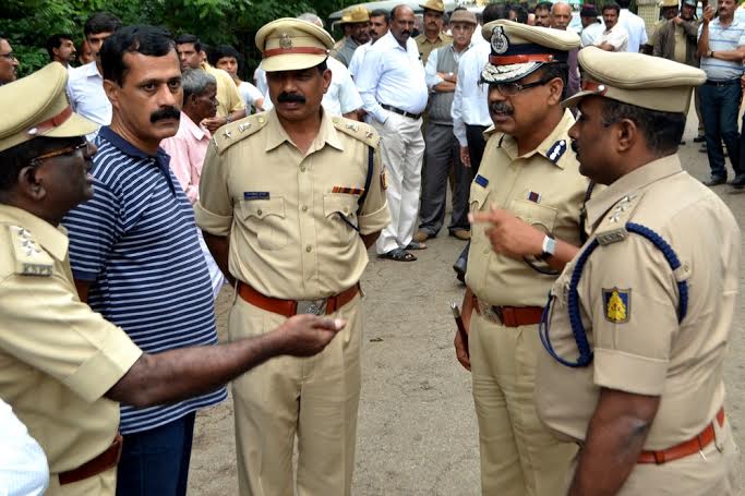 ಜಿಲ್ಲೆಗೆ ಸಿಐಡಿ ವಿಭಾಗದ ಉನ್ನತ ಅಧಿಕಾರಿಗಳ ತಂಡ ಭೇಟಿ